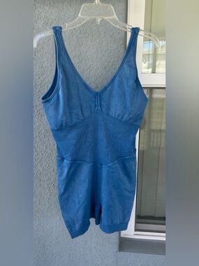 JoyLab Seamless One Piece Romper Size XL Criss Cross Back Pull On Activewear